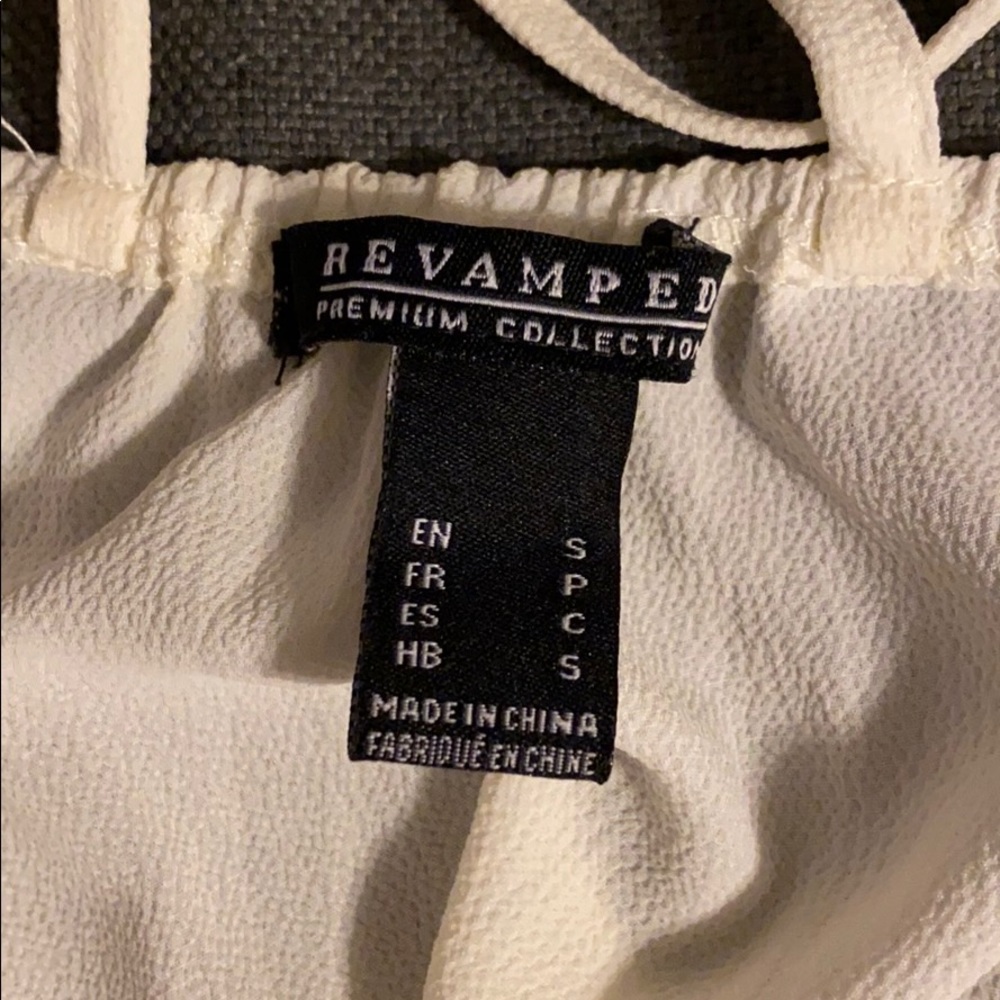 off white tank top - Picture 2 of 3